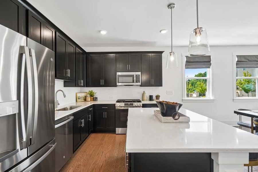 Kitchen featuring our Industrial Signature Collection Finishes