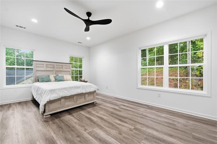 Furnished interior view inside a new home in , Gainesville (Image 11).