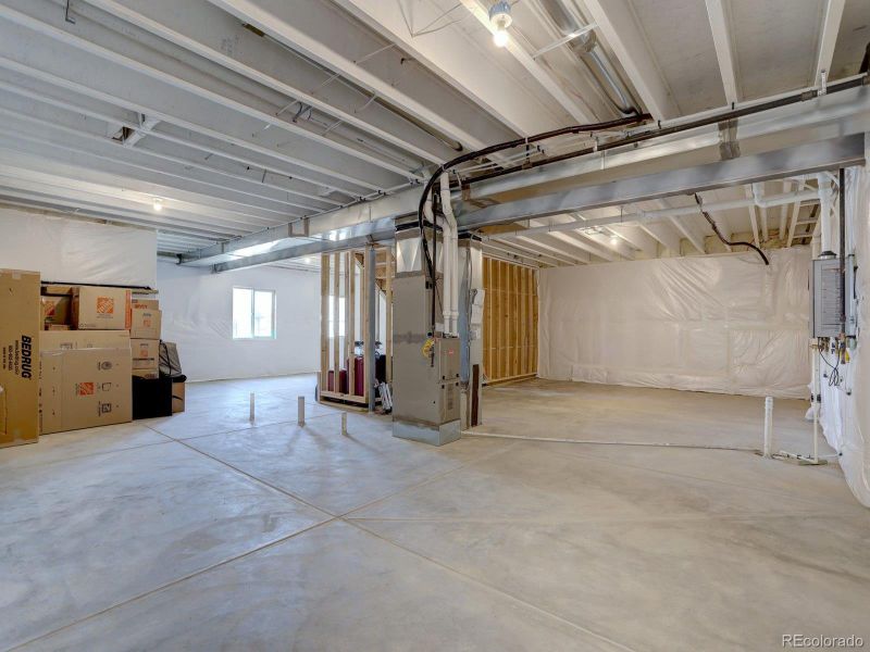 In-progress construction of a new home in Crystal Valley Pine Ridge, Castle Rock, CO (Image 32).