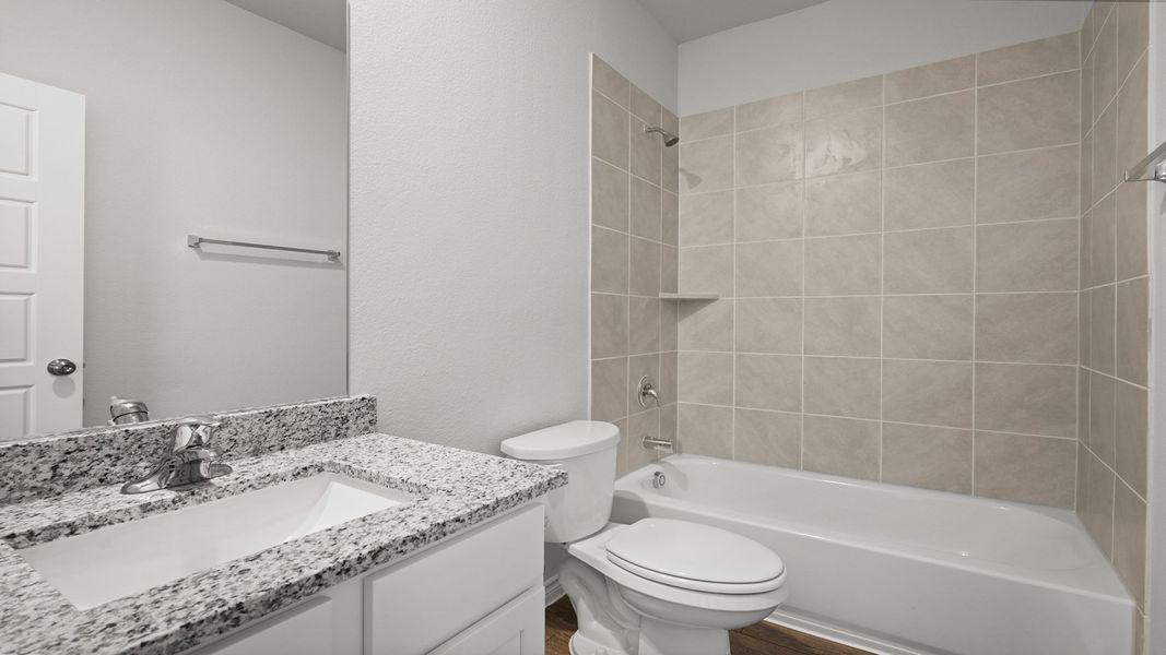 Secondary bathroom