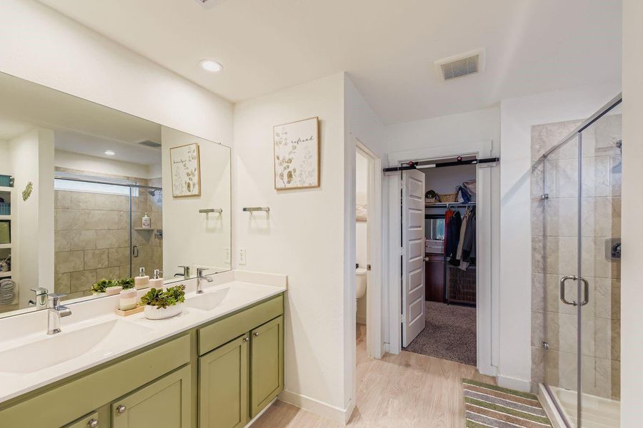 Furnished interior view inside a new home in , Katy (Image 13). Furnished interior view inside a new home in , Katy (Image 13).