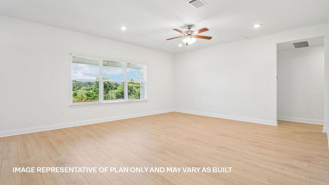 Representative unfurnished interior of a home built from the The Hudson by D.R. Horton in Riverview, Georgetown (Image 14).