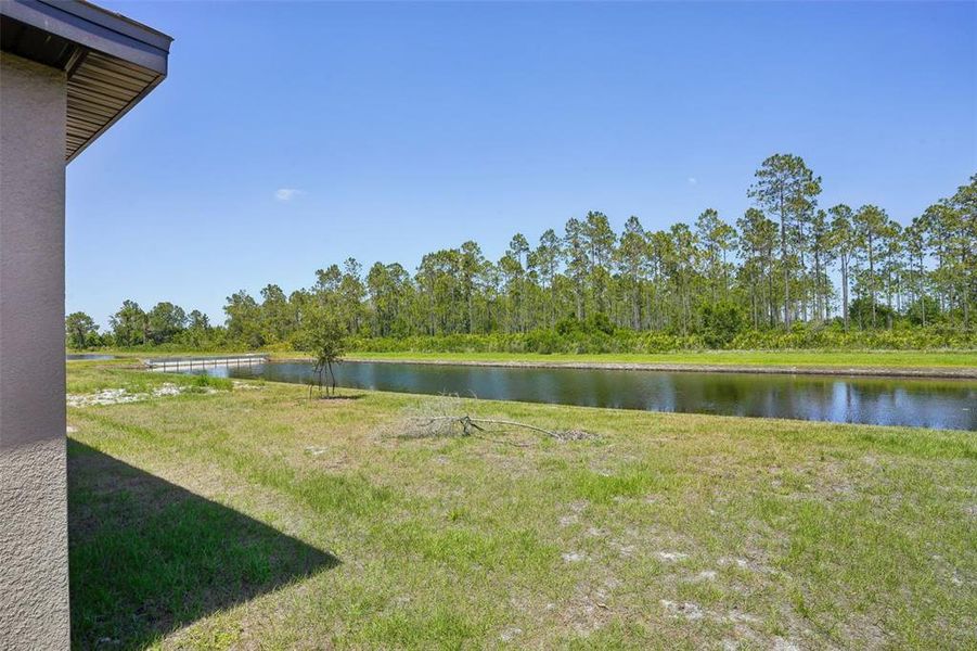 Exterior details and patio area of a home in Lake Deer Estates - Signature Series, Poinciana (Image 19). Exterior details and patio area of a home in Lake Deer Estates - Signature Series, Poinciana (Image 19).