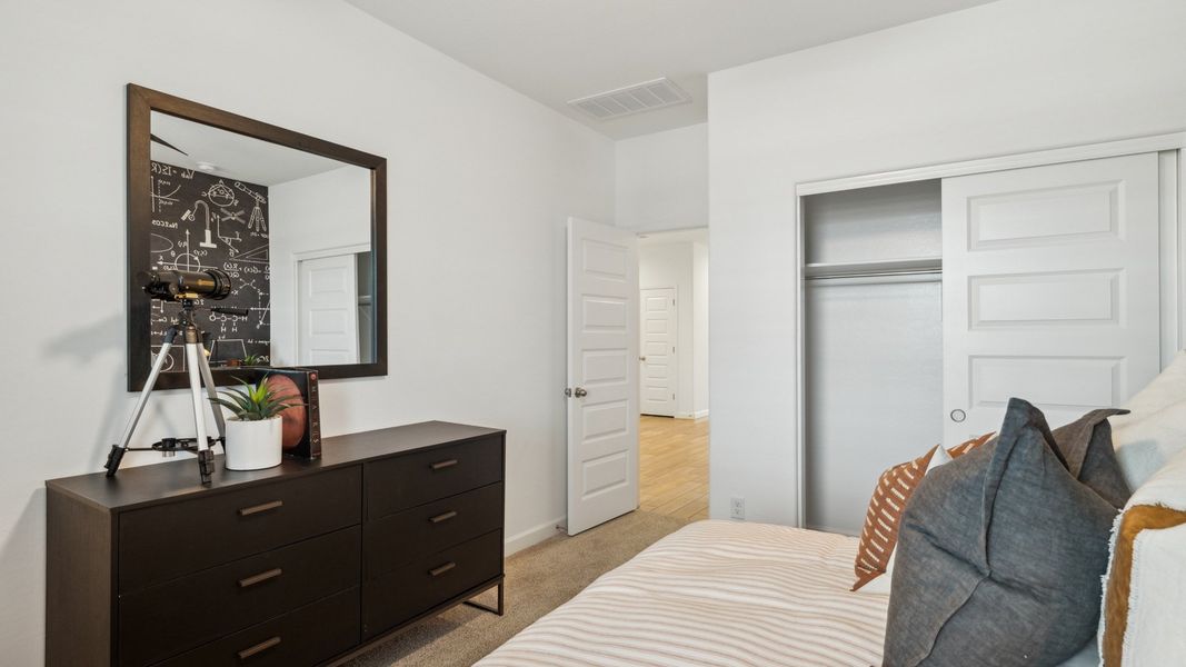 Representative furnished interior of a home built from the Courtland by D.R. Horton in Quail Ranch, San Tan Valley (Image 5).