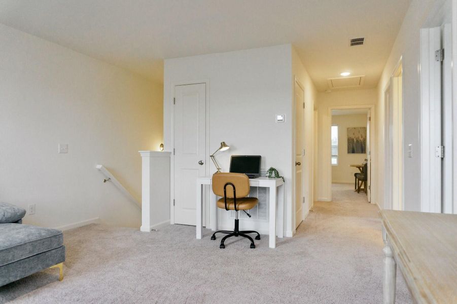 Furnished interior view inside a new home in , Summerville (Image 7). Furnished interior view inside a new home in , Summerville (Image 7).