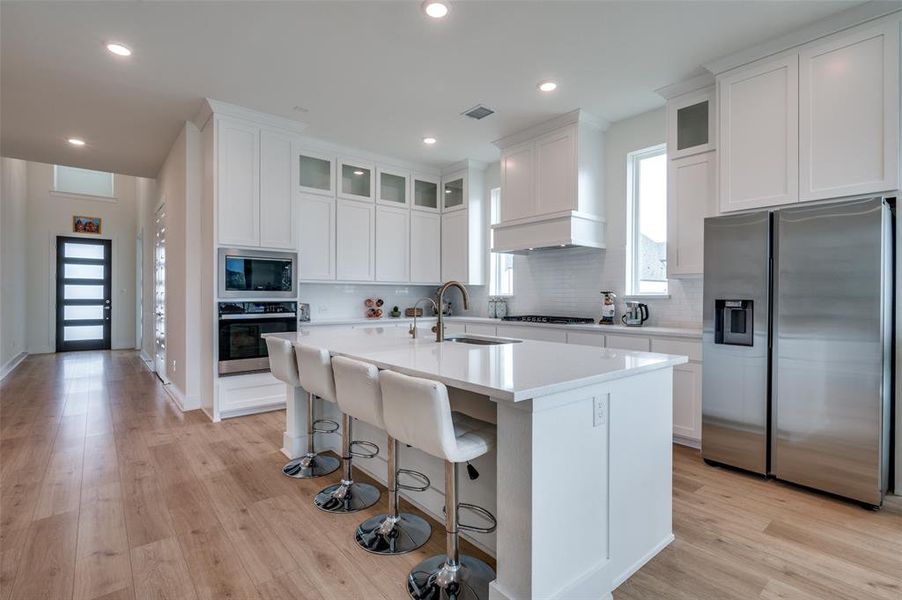 Furnished interior view inside a new home in , Prosper (Image 10).