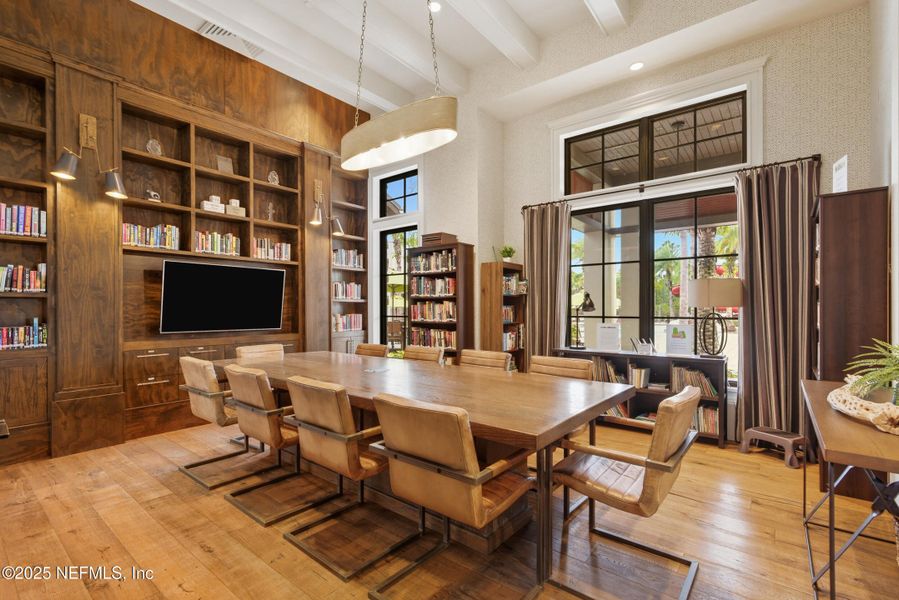 Furnished interior view inside a new home in Shearwater Townhomes, St. Augustine (Image 27).