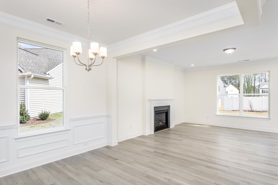 Spacious, unfurnished interior of a new home in Daniel Farms, Benson (Image 16).