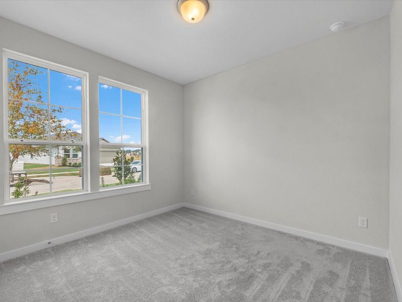 Spacious, unfurnished interior of a new home in Mason Woods, Cypress (Image 17).