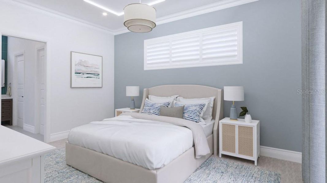 Furnished interior view inside a new home in , Myakka City (Image 6).