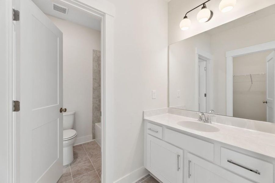 Furnished interior view inside a new home in Hillshire, Cumming (Image 9).