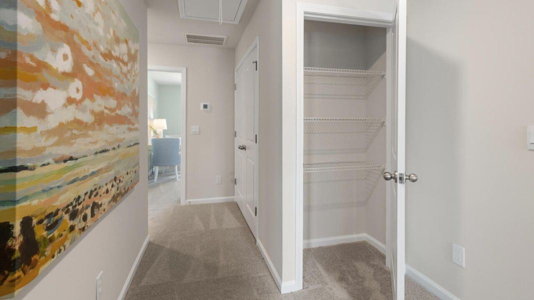 Spacious, unfurnished interior of a new home in The Willows at Blake Farm, Wilmington (Image 21).