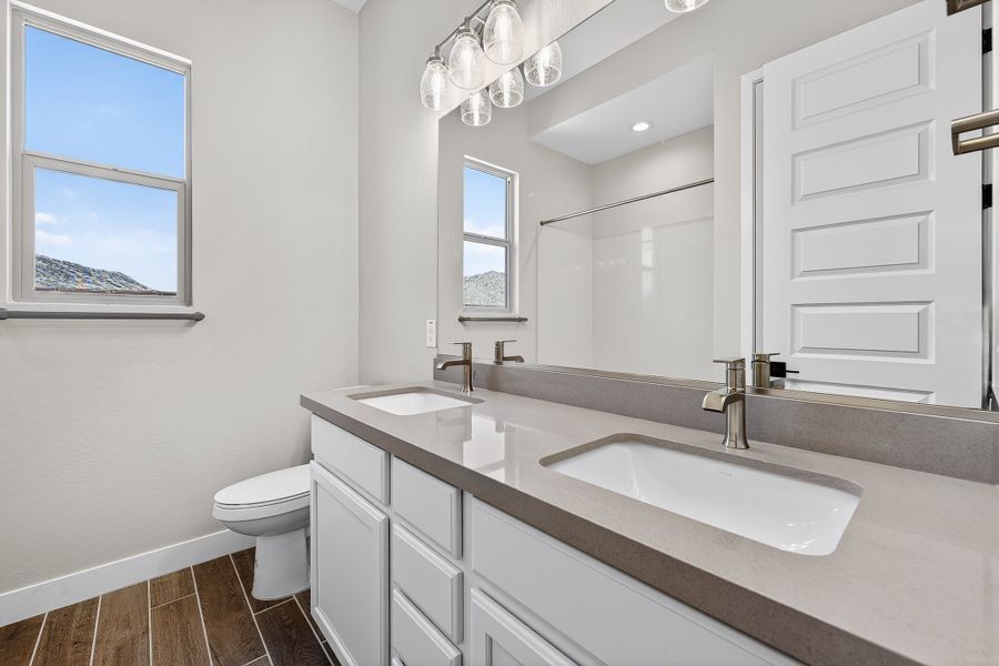 Furnished interior view inside a new home in Ladera Trails, Queen Creek (Image 15).