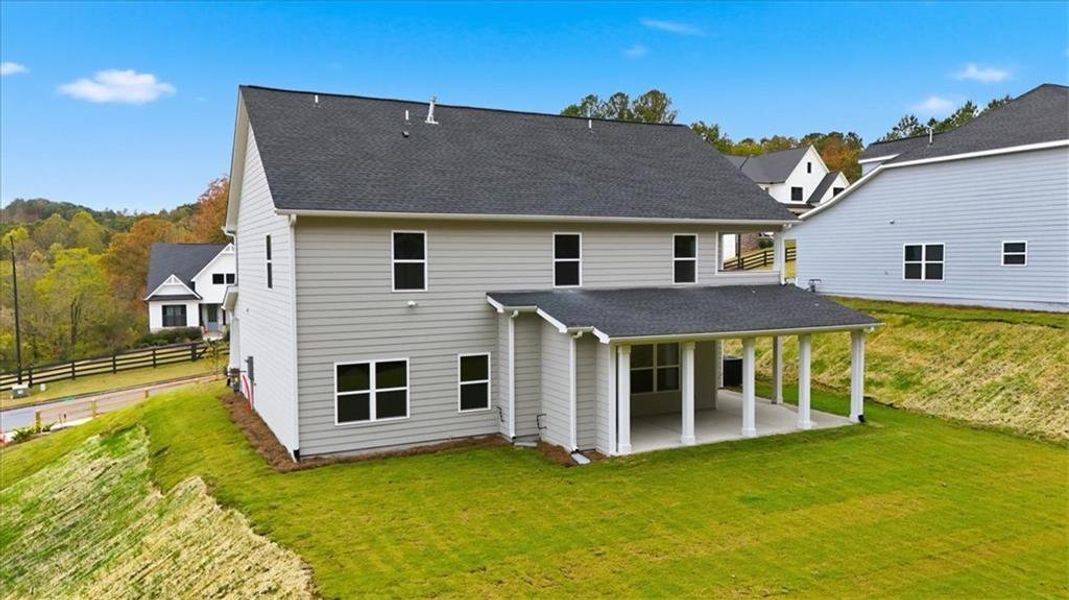 Exterior details and patio area of a home in , Dallas (Image 27).