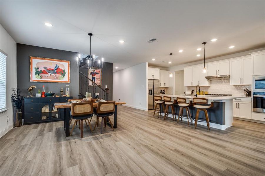 Furnished interior view inside a new home in Ashford Park - Texana Series, Corinth (Image 16).