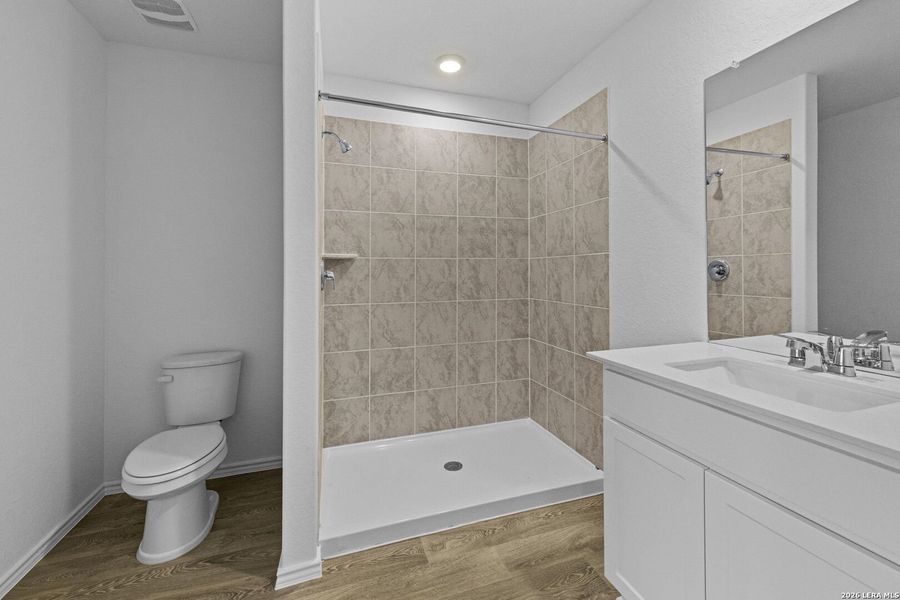 Furnished interior view inside a new home in Hickory Ridge, Elmendorf (Image 8).