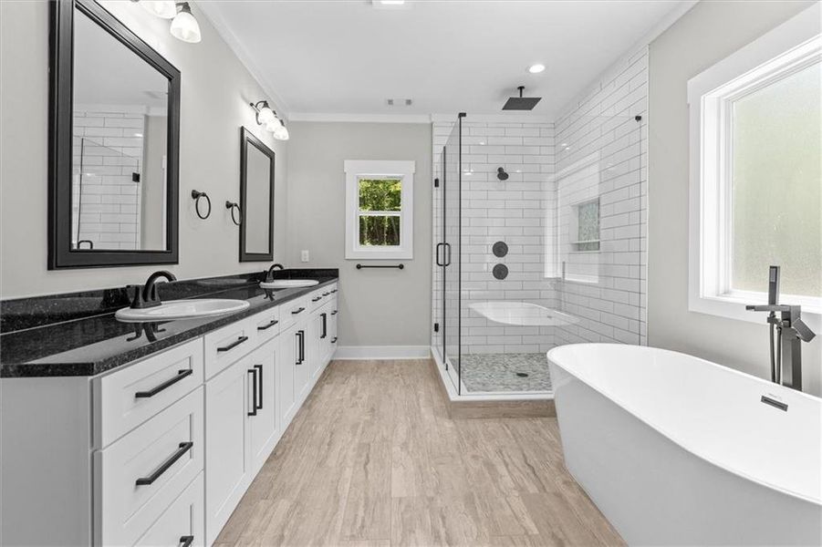 Furnished interior view inside a new home in , Villa Rica (Image 11).
