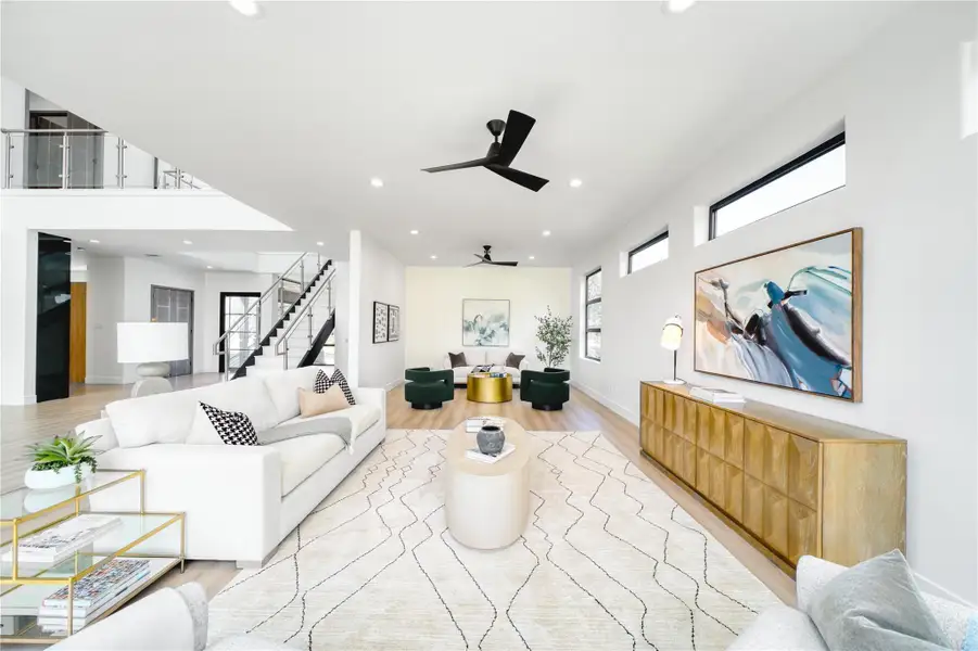 Furnished interior view inside a new home in , Houston (Image 15). Furnished interior view inside a new home in , Houston (Image 15).