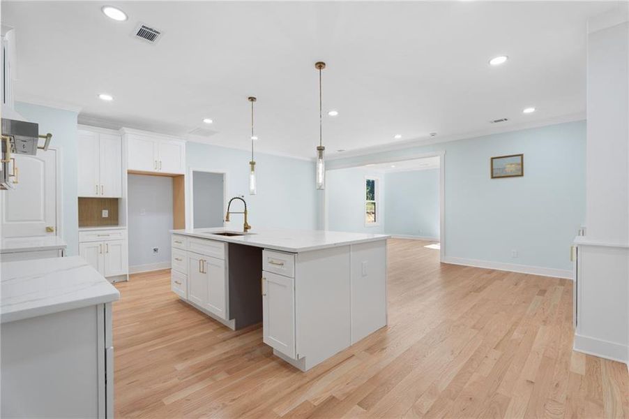 Furnished interior view inside a new home in , Summerville (Image 7).