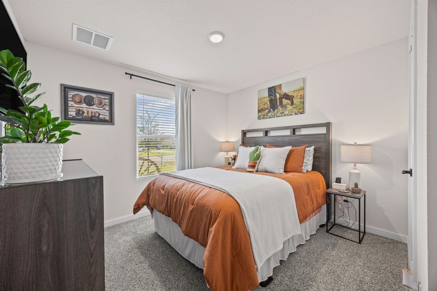 Furnished interior view inside a new home in Hartland Ranch, Lockhart (Image 9). Furnished interior view inside a new home in Hartland Ranch, Lockhart (Image 9).