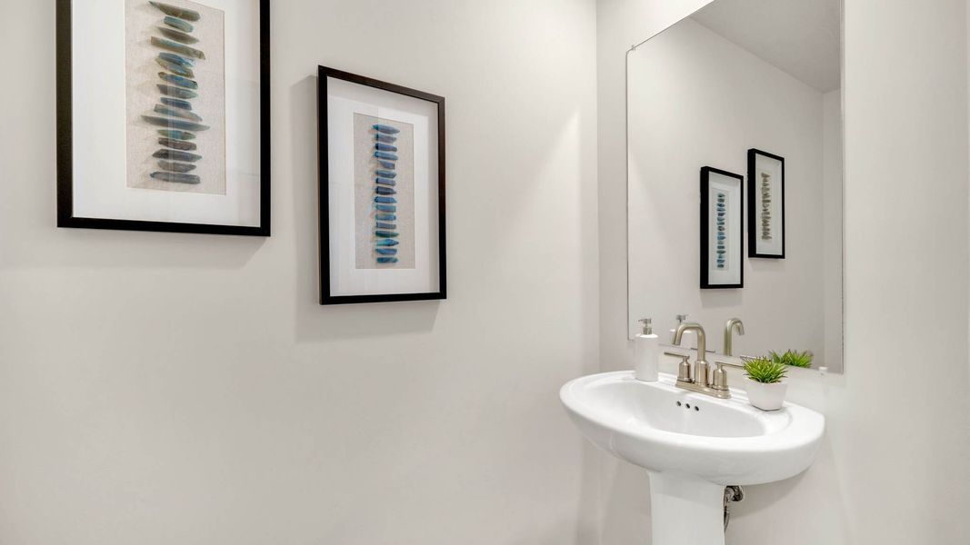 Furnished interior view inside a new home in Belhaven, Knoxville (Image 12).