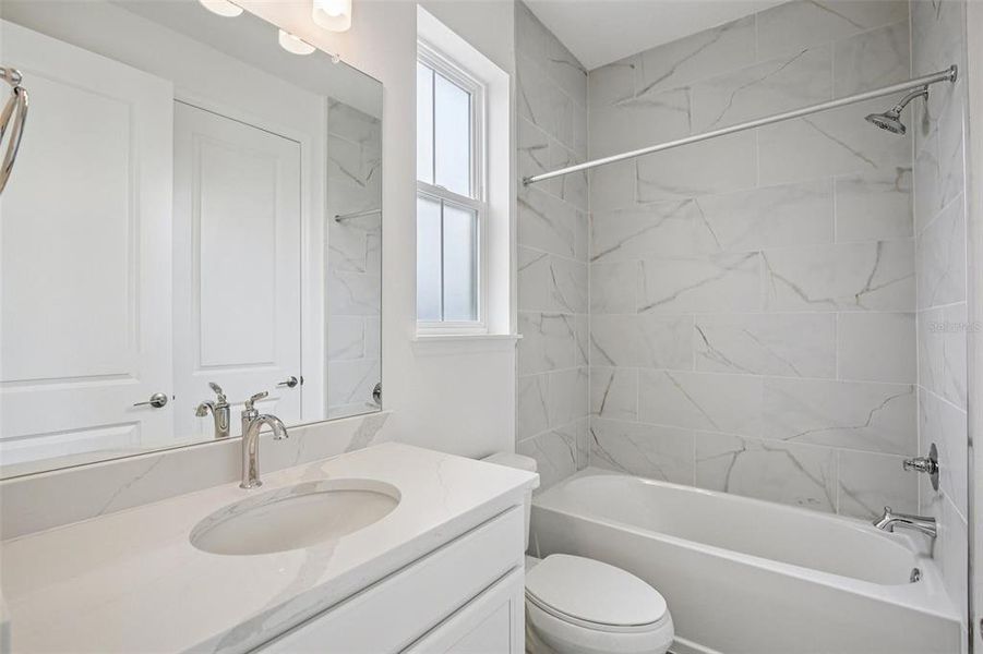 Furnished interior view inside a new home in , San Antonio (Image 8).