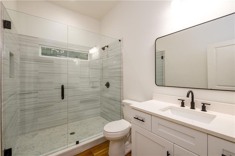 Furnished interior view inside a new home in , Atlanta (Image 10).