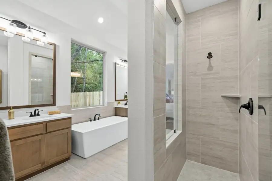 Representative Primary Bathroom - some options shown