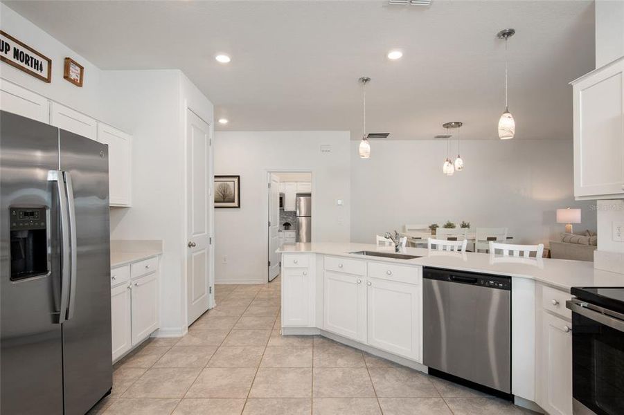 Furnished interior view inside a new home in , Winter Haven (Image 18).
