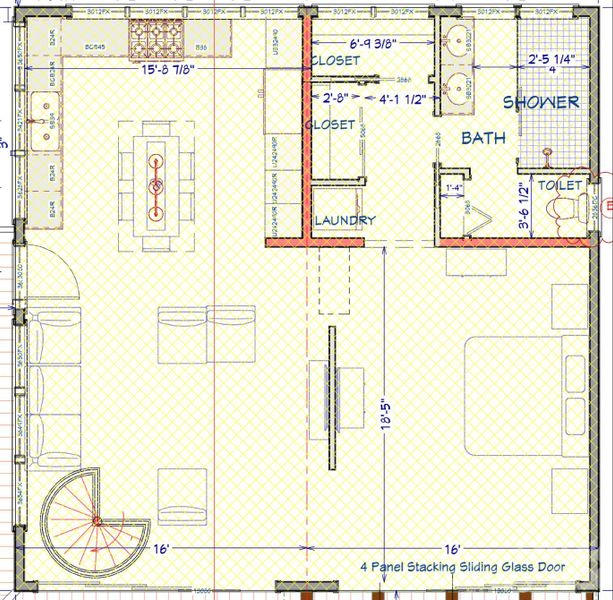 2D floor plan layout of this home in , Sherrills Ford, NC (Image 3).