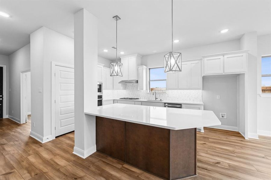 Furnished interior view inside a new home in Talia – Garden Series, Mesquite (Image 11).