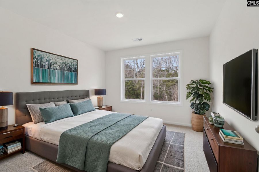 Furnished interior view inside a new home in Peachtree Hills, Lexington (Image 11). Furnished interior view inside a new home in Peachtree Hills, Lexington (Image 11).
