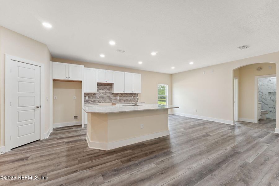 Furnished interior view inside a new home in , Jacksonville (Image 8).