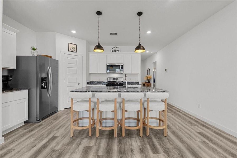 Furnished interior view inside a new home in Central Park, Texas City (Image 20).