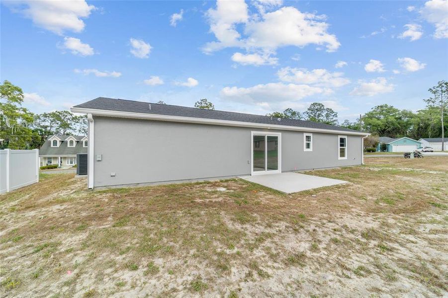 Exterior details and patio area of a home in , Silver Springs (Image 28).