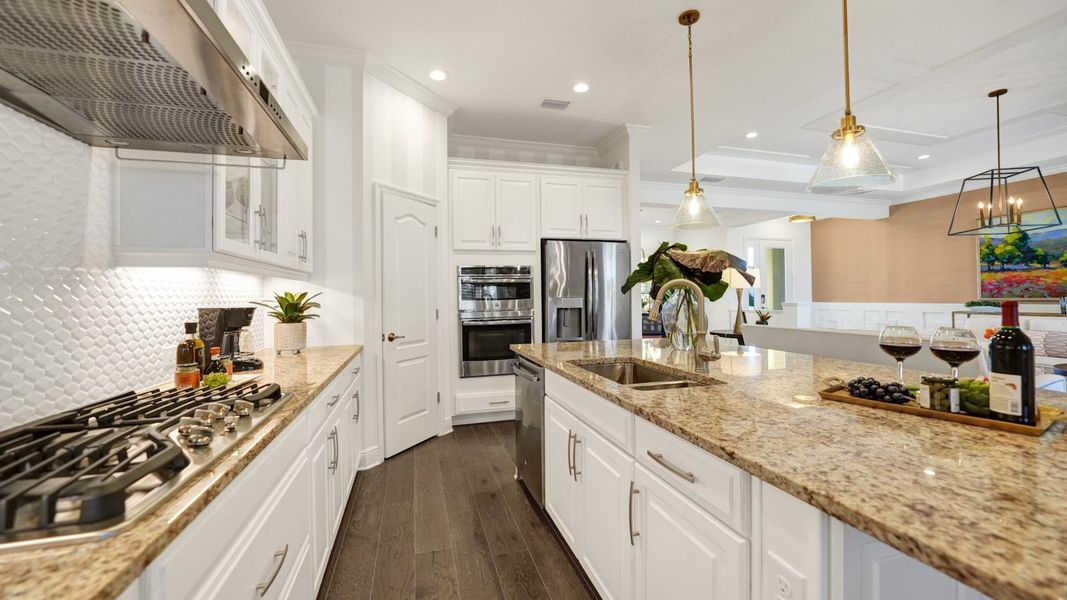Furnished interior view inside a new home in Grand Park Real Estate and Homes for Sale in Sarasota, FL - Neal Communities, Sarasota (Image 12).