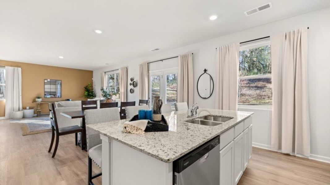 Furnished interior view inside a new home in Oconee Overlook, Gainesville (Image 11).