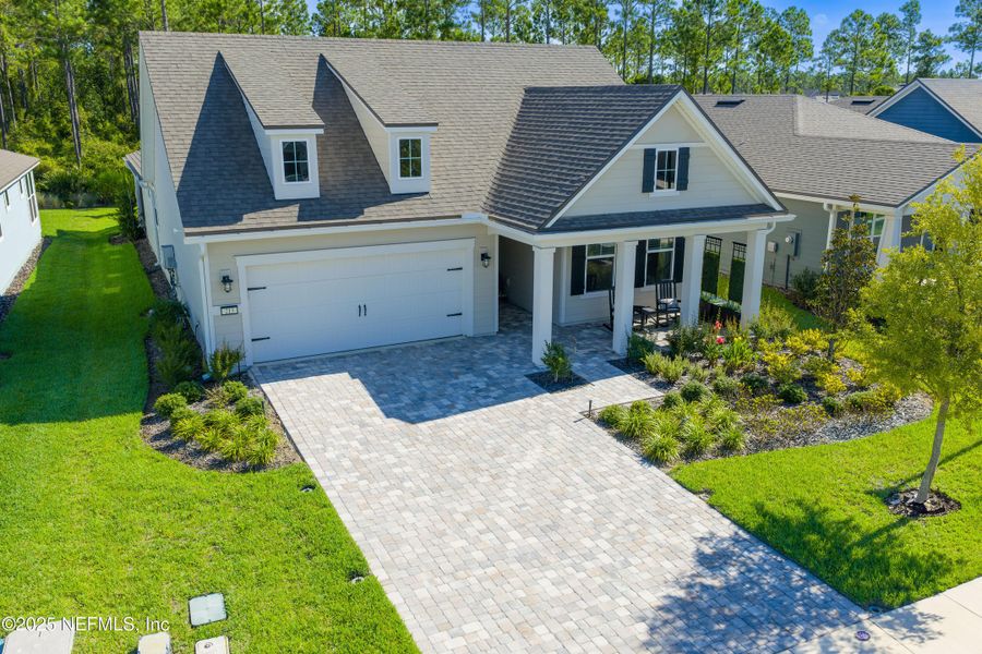 Front exterior of a new home in , Ponte Vedra, FL, highlighting curb appeal (Image 18).