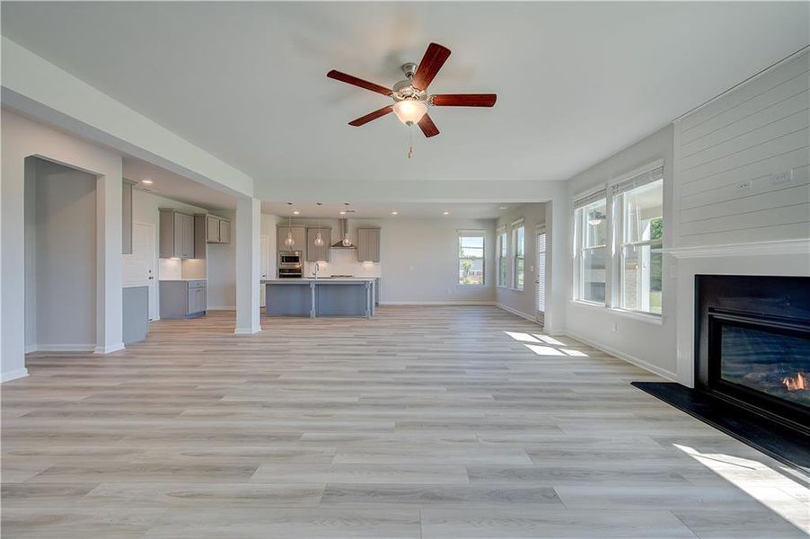 Spacious, unfurnished interior of a new home in Grandview at Millers Mill, Stockbridge (Image 26). Spacious, unfurnished interior of a new home in Grandview at Millers Mill, Stockbridge (Image 26).