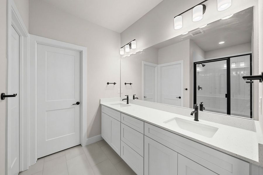 Furnished interior view inside a new home in Trumark Homes at Sterling Ranch, Littleton (Image 11).
