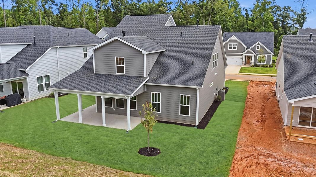 Vibrant home exterior in a thoughtfully planned community near city conveniences