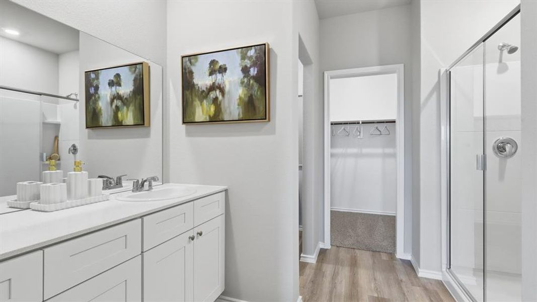 Furnished interior view inside a new home in , Fort Worth (Image 26).