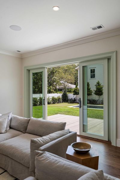 Furnished interior view inside a new home in , Mount Pleasant (Image 44).