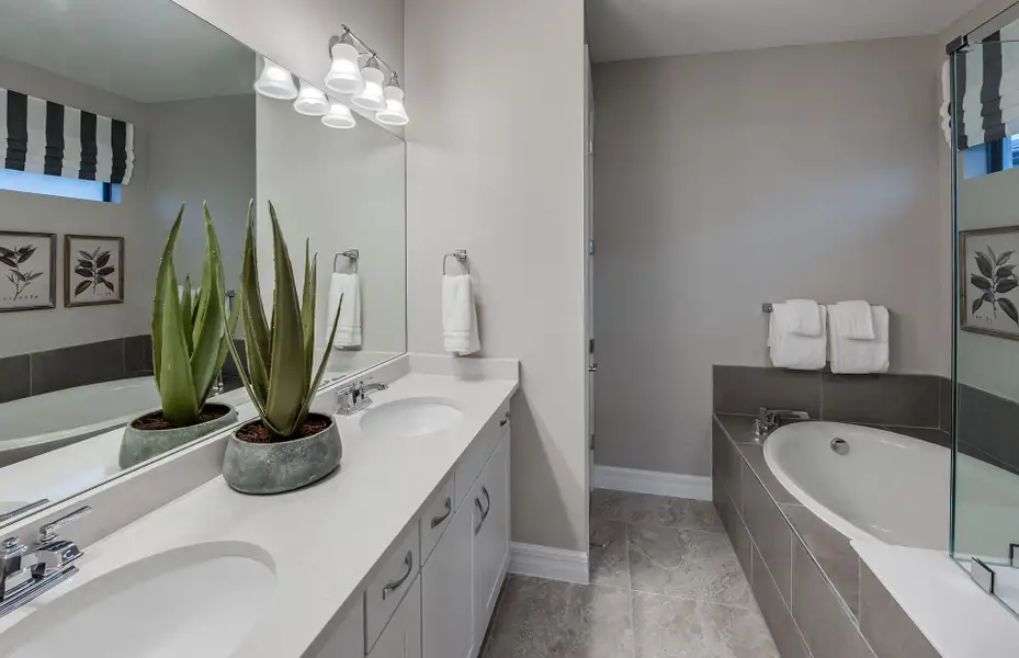 Representative furnished interior of a home built from the Mangrove by Pulte Homes in Coral Edge, Margate (Image 5).