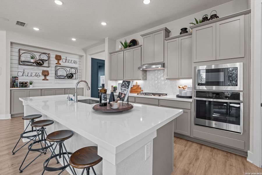 Furnished interior view inside a new home in Esperanza, Boerne (Image 12).