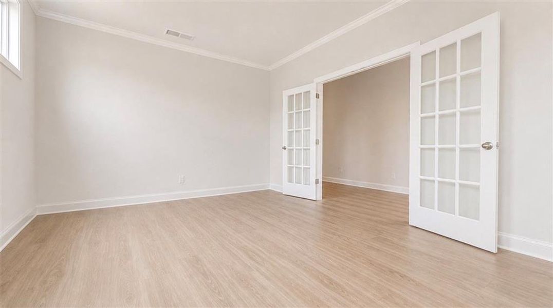 Spacious, unfurnished interior of a new home in Wehunt Meadows, Hoschton (Image 12). Spacious, unfurnished interior of a new home in Wehunt Meadows, Hoschton (Image 12).