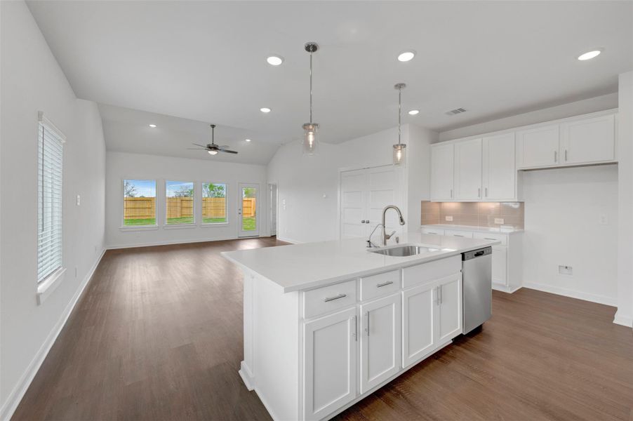 Furnished interior view inside a new home in Wildrye, Waller (Image 12).