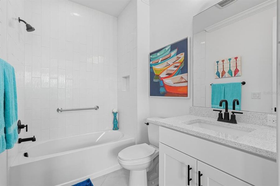 Furnished interior view inside a new home in , Daytona Beach (Image 16).