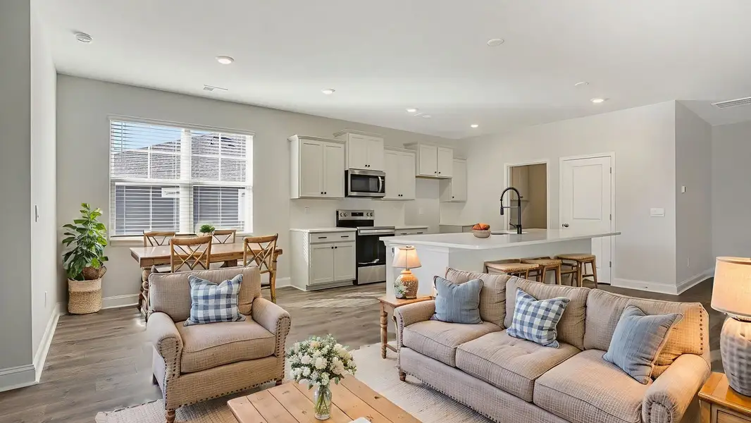 Furnished interior view inside a new home in Auberon Woods, Conway (Image 5). Furnished interior view inside a new home in Auberon Woods, Conway (Image 5).