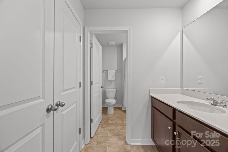 Furnished interior view inside a new home in McFarland Estates, York (Image 9).
